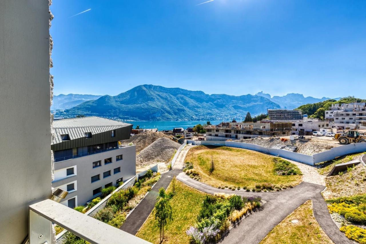 Le Panorama Du Lac Annecy Bagian luar foto